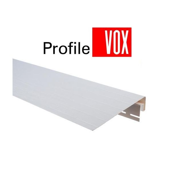 ПЛАНКА фасадна VOX колір Білий