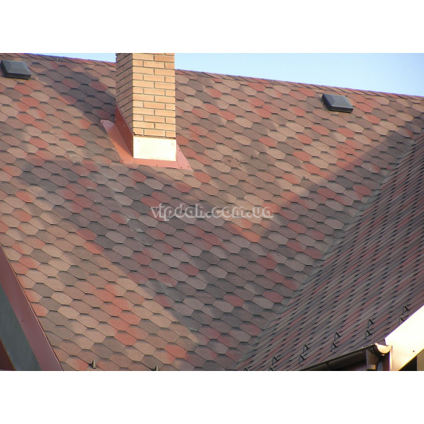 Бітумна черепиця IKO Armourshield Plus 01 Black