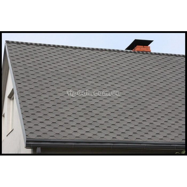 Бітумна черепиця IKO Armourshield Plus 01 Black