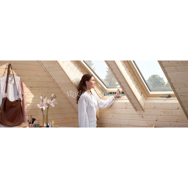 Velux Optima GZR 3050B з дерева ручка знизу
