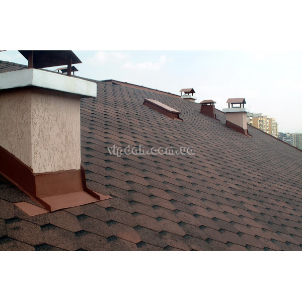 Бітумна черепиця IKO Armourshield Plus 01 Black