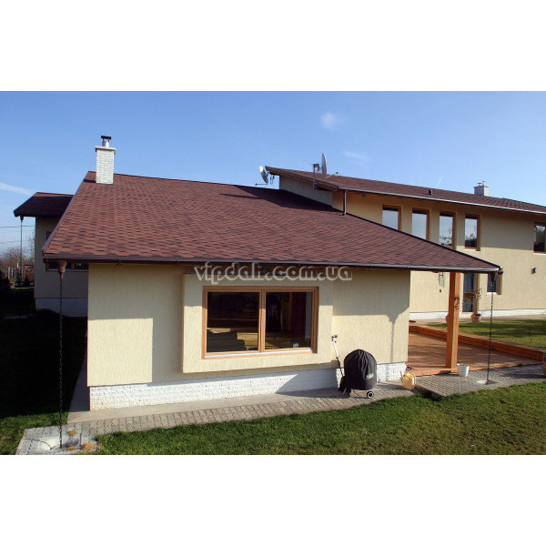 Бітумна черепиця IKO Armourshield Plus 01 Black