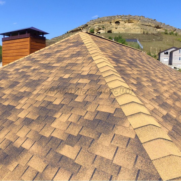 Бітумна черепиця Katepal Ambient чорне золото