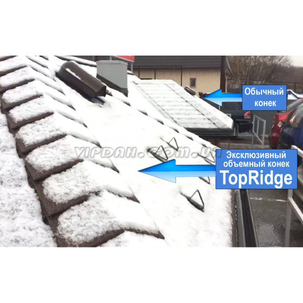 Об'ємний гребінь Katepal Top Ridge (6м)