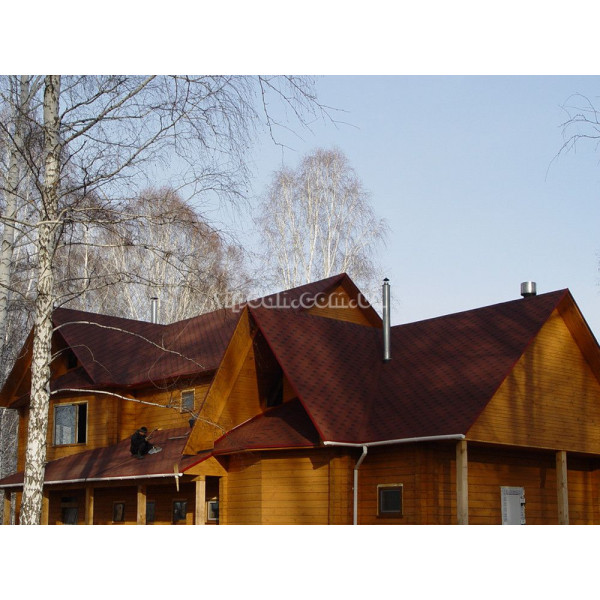 Бітумна черепиця Katepal Katrilli осінній червоний