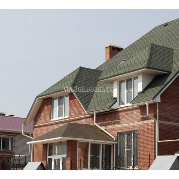 Бітумна черепиця Katepal Katrilli зелень мохова