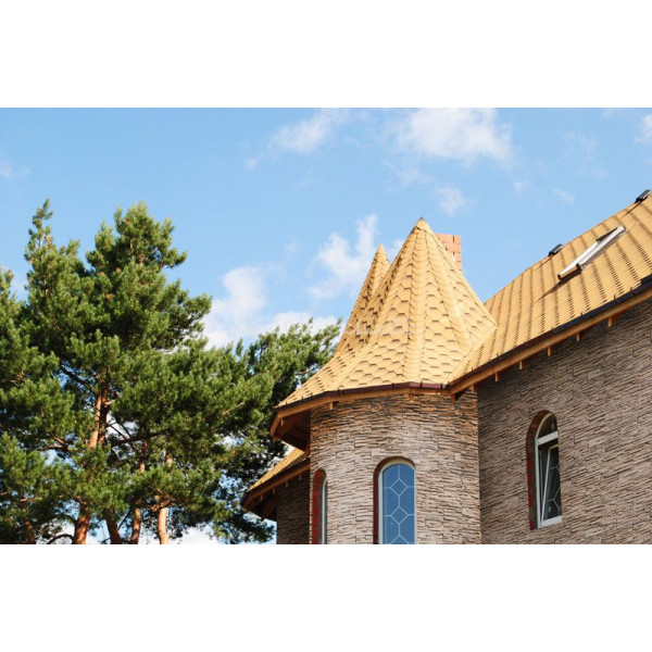 Бітумна черепиця Katepal Katrilli золотий пісок