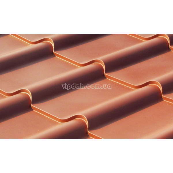 Металочерепиця Крон Прушиньскі 0,45мм Arcelor Польща матова