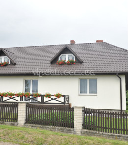 Металочерепиця Крон Прушиньскі 0,45мм Arcelor Польща матова