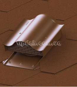 Покрівельний вентиль Vilpe Huopa-KTV Коричневий