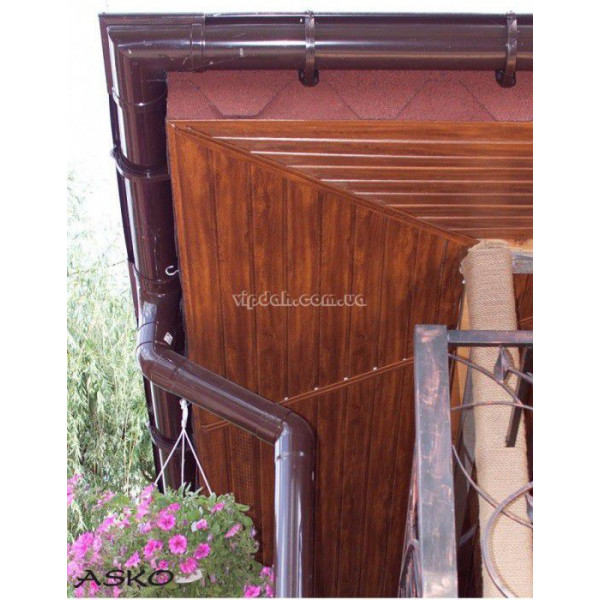 Софіт Asko Neo без перфорації колір Горіх