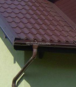 Воронка ринви  Niagara Ø125/90 колір Сріблястий