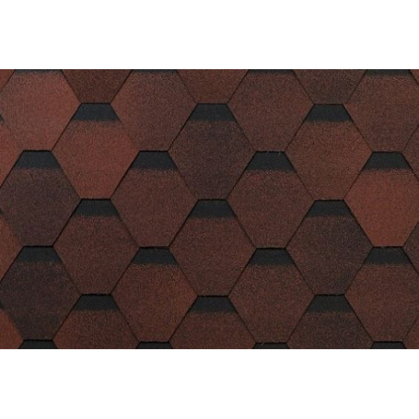 Бітумна черепица SHINGLAS Колекція Оптіма Зелена