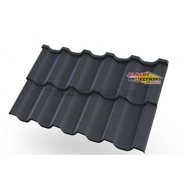 Металочерепиця REN Прушиньскі 0,50мм Arcelor Польща/Німеччина матова