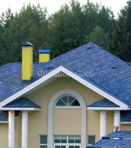 Бітумна черепиця Katepal Rocky блакитна лагуна