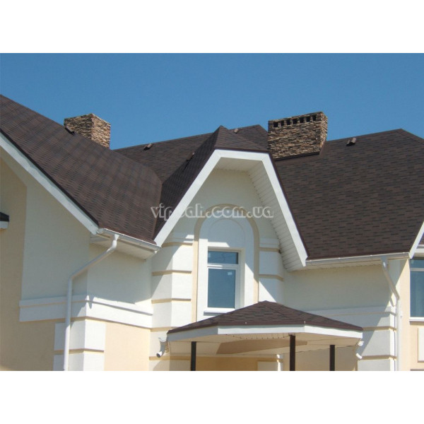 Бітумна черепиця Katepal Rocky стиглий каштан