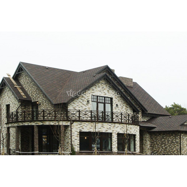 Бітумна черепиця Katepal Rocky мідний відлив