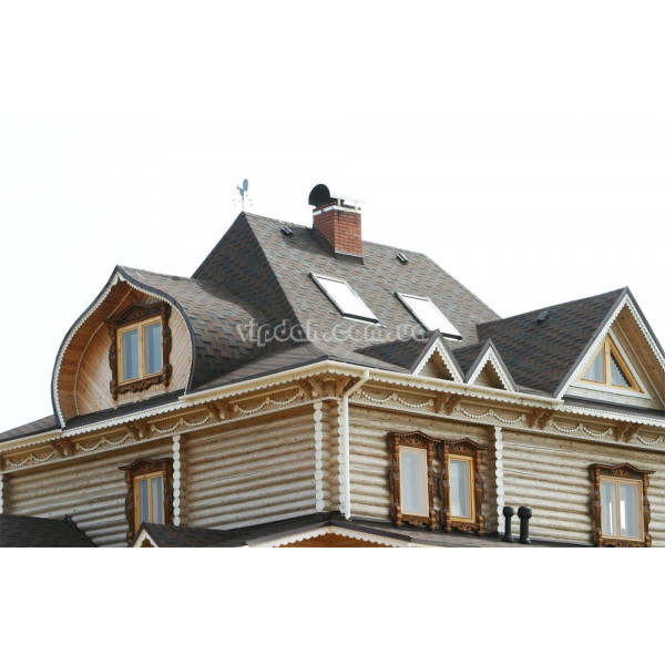 Бітумна черепиця Katepal Rocky мідний відлив