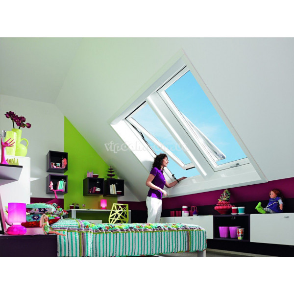 Roto Designo R8 з двома осями повороту дерево / пластик