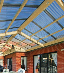 Прозорий профільний лист SunTuf Прушиньскі Т-20