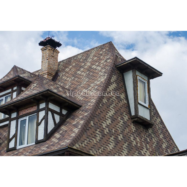 Бітумна черепиця SHINGLAS Колекція Фокстрот Сандал