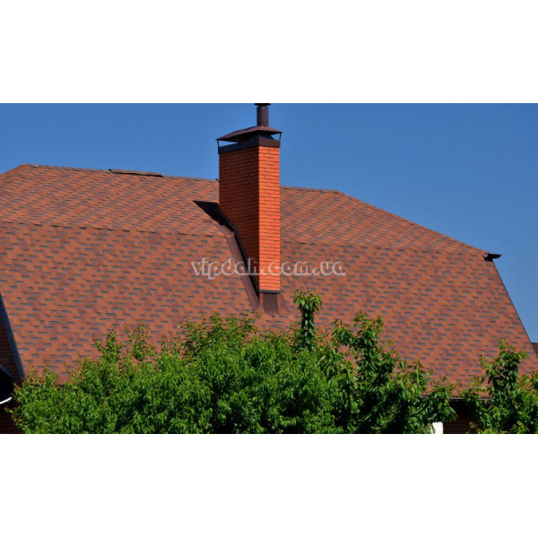 Бітумна черепиця SHINGLAS Колекція Фокстрот Сандал