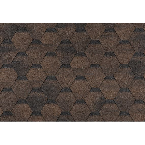 Бітумна черепиця SHINGLAS Фінська Соната Червона