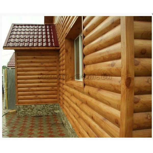 Сайдинг металевий "Зруб дерев'яний"