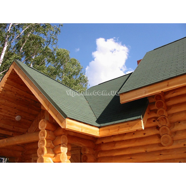 Бітумна черепиця IKO Superglass 3TAB 01 Black