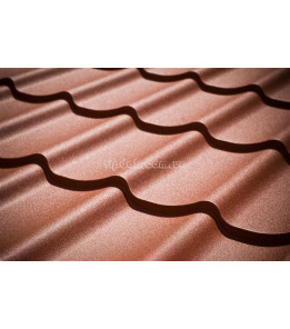 Металочерепиця Шафір Прушиньскі 0,45 мм Arcelor Польща матова