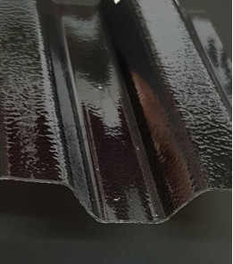 Полікарбонатний шифер Rober трапеція бронзова 0,8 мм