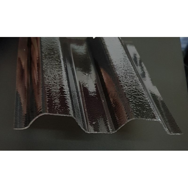 Полікарбонатний шифер Rober трапеція бронзова 0,8 мм