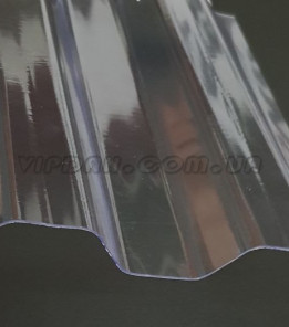 Полікарбонатний шифер Rober трапеція прозора 0,5 мм