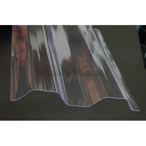 Полікарбонатний шифер Rober трапеція прозора 0,5 мм