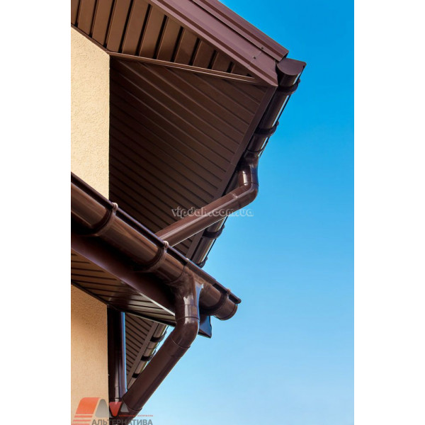 Відвід для збору води PROFiL Ø100 колір Коричневий
