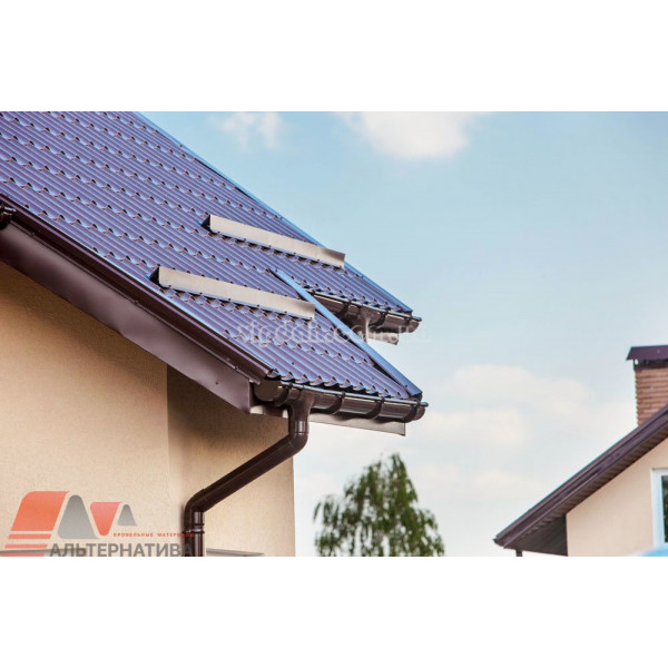 Відвід для збору води PROFiL Ø75 колір Коричневий