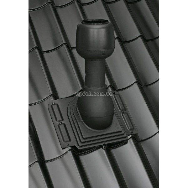 Прохідний елемент Vilpe PELTI для труб Ø110-160 Чорний