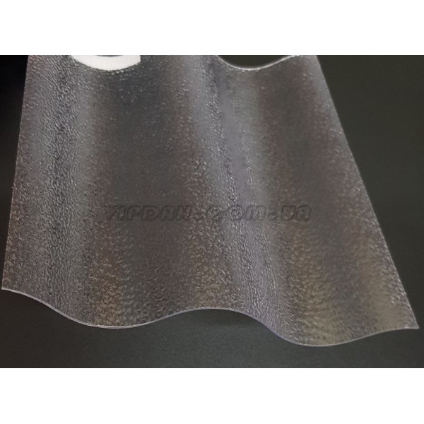 Полікарбонатний шифер Rober хвиля прозора текстурована 0,8мм