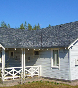 Бітумна черепиця Акваізол Акцент Маренго