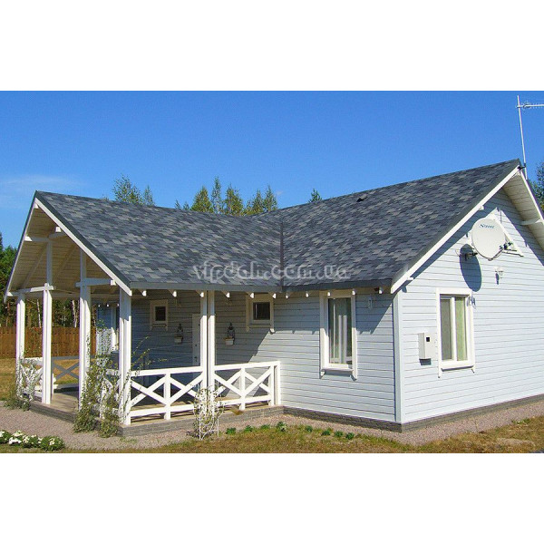 Бітумна черепиця Акваізол Акцент Стиглий гранат "Престиж"