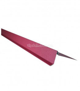 Планка вітрова пряма для бітумної черепиці L = 2000