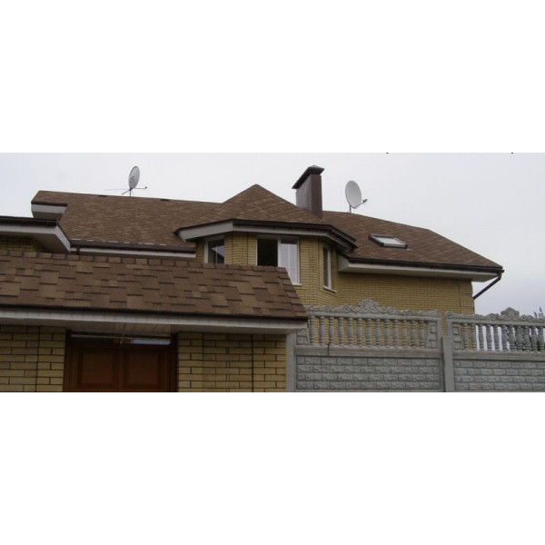 Бітумна черепиця Tegola Супер Готік