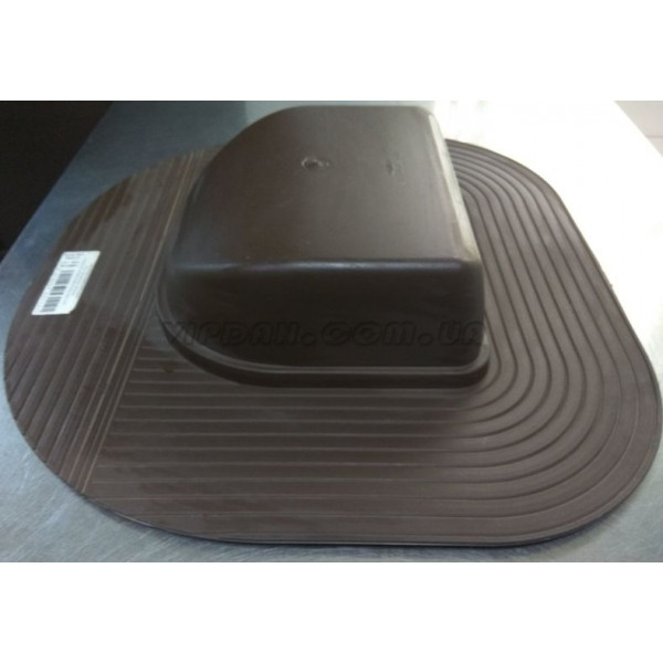 Покрівельний вентиль Vilpe Huopa-KTV/harja Чорний