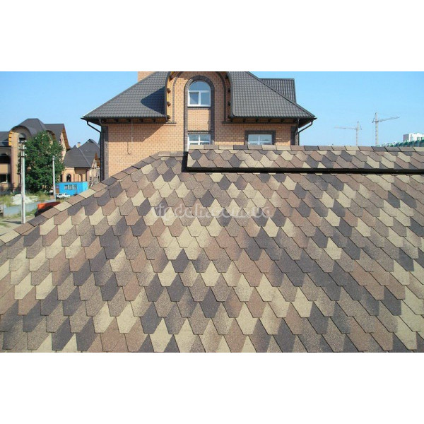 Бітумна черепиця Tegola Преміум Кастелло