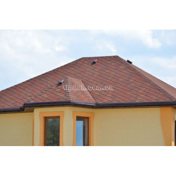 Бітумна черепиця SHINGLAS Колекція Кадриль Нефрит