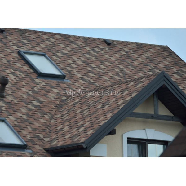 Бітумна черепиця SHINGLAS Колекція Фокстрот Сандал